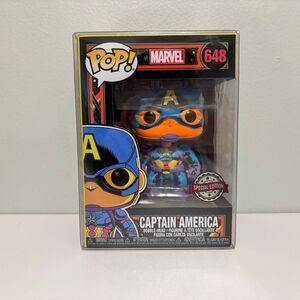 Special Edition Captain America Funko Pop 648 - Blacklight